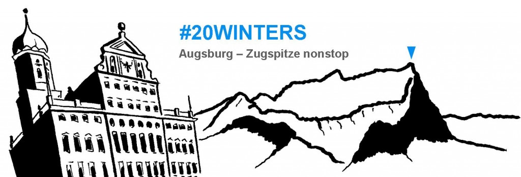 #20WINTERS: Augsburg - Zugspitze nonstop